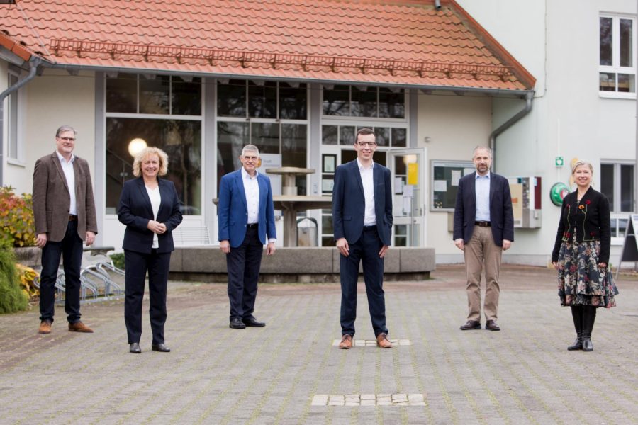Spitzenteam der SPD Vogelsbergkreis zur Kreistagswahl 2021 mit Landrat Manfred Görig