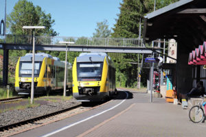 Vogelsbergbahn Bahnhof Mücke