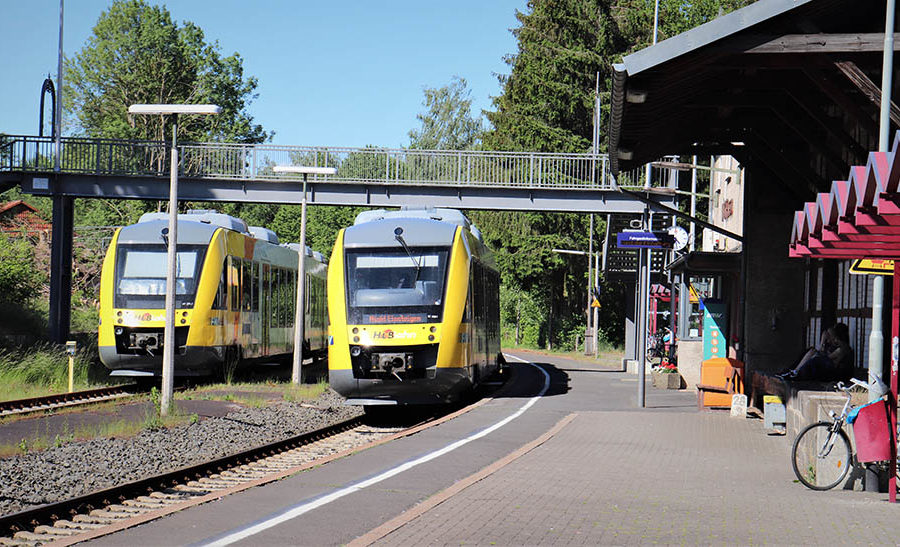 Vogelsbergbahn Bahnhof Mücke